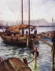 China: Hafen von Hongkong
