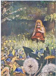 Die Maiglöckchen und die Blumen: "Jetzt weiß ich, dass ich nicht mehr zu Hause bleiben kann, die Maiglöckchen rufen mich so"