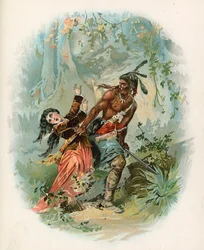 Illustration für Der letzte Mohikaner