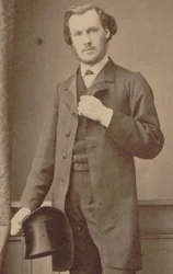 Porträt des Komponisten Charles Lenepveu 1840-1910, 1870