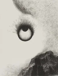 Überall brennen Augen, Platte 9 aus Die Versuchung des heiligen Antonius (1. Serie)
