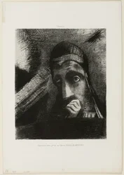 Gesicht des Geheimnisses, Platte 1 aus Hommage an Goya