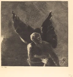 Ehre und Lob sei dir, Satan, in den Höhen des Himmels, wo du regiert hast, und in den Tiefen der Hölle, wo du besiegt, schweigend träumst!