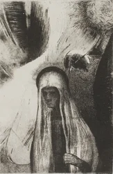 Die alte Frau: Wovor hast du Angst? Ein weites schwarzes Loch! Vielleicht ist es leer?, Tafel 19 von 24