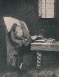 Die Leserin, um 1892, 1946