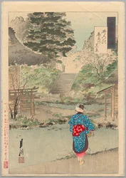 Wahre Ansicht von Benten in Inokashira aus der Serie Gekkōs Miscellaney