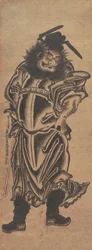 Shoki, der Dämonenbezwinger, frühes 18. Jahrhundert