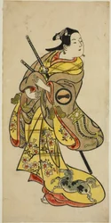 Der Schauspieler Ichikawa Monnosuke I