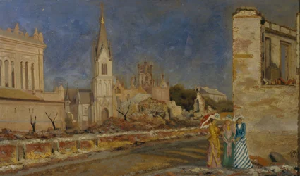 Kristiansand nach dem Brand