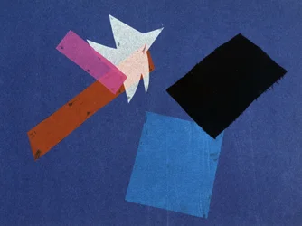 Universaler Krieg: Collagearbeit von Olga Rosanova, Januar 1916