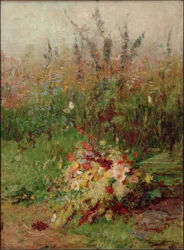 Wiesenblumenstrauß am Wegesrand