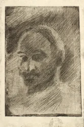 Porträt des Malers Henrik Schouboe