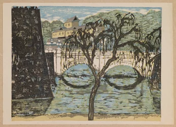 Nijūbashi, aus der Serie „Erinnerungen an Tokio“