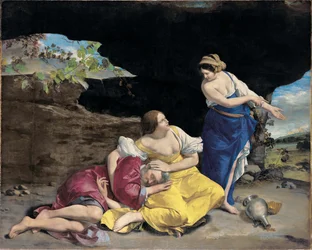Lot und seine Töchter, um 1628