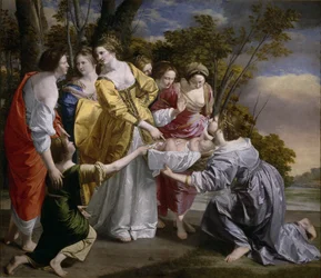 Die Auffindung des Moses, 1633