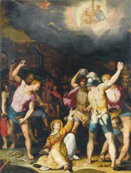 Die Steinigung des Heiligen Stephanus