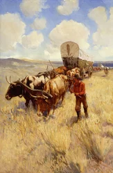 Planwagenzug