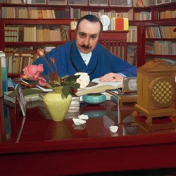 Der Schriftsteller und Kunstkritiker Ugo Ojetti