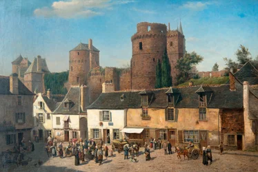 Marktplatz in Vitré