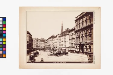 1. Neuer Markt - Allgemein - Blick gegen Stephansdom