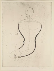 Abstrakte Figur links, 1923