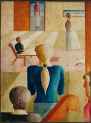 Oskar Schlemmer, Frauenschule