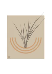 Minimalistischer Botanischer Bogen