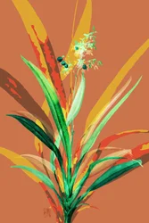 Lebhafte botanische Schichten