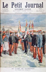 Präsentation der Farben, Sathonay-Camp, 1895