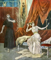 Sibyl Sanderson und Francisque Delmas