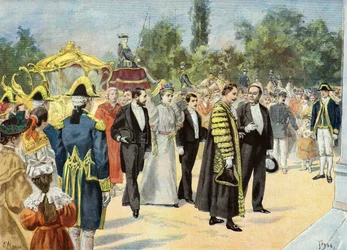 Sir Joseph Renals besucht Bordeaux