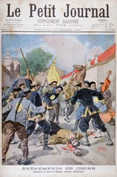 Die Ermordung von Baron Ketteler, deutscher Minister, China