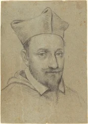 Porträt eines Kardinals (Alessandro Peretti Montalto?)