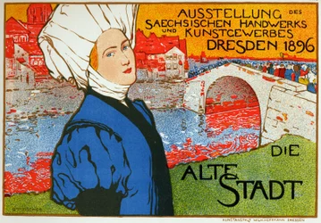 Die Industrieausstellung von Dresden in Deutschland