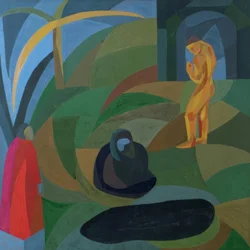 Komposition mit drei Figuren