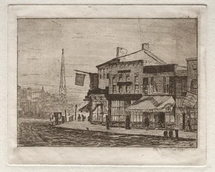 Cleveland, Woodland Avenue und Eagle Street, 1878