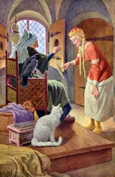 Dornröschen, ca. 1900 (Postkarte)