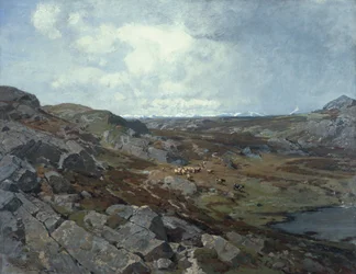 Hochgebirgslandschaft, München