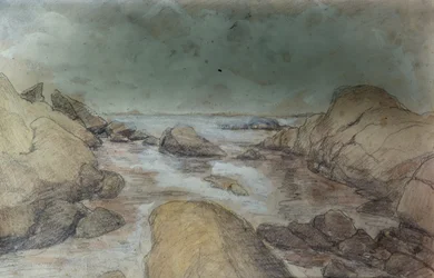 Meer- und Landschaftsskizzen