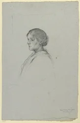 Porträt von Miss Fanny Kingdon