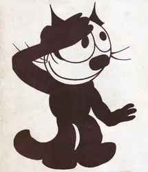 Felix die Katze. Felix die Katze. (Illustration, ca. 1930)