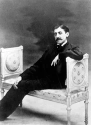 Französischer Schriftsteller Marcel Proust (1871-1922) ca. 1895, Foto von Otto Wegener