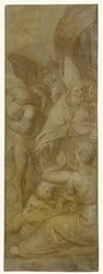 Der heilige Nikolaus rettet die Stadt Myra vor der Hungersnot
