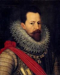 Porträt des Condottiere Alexander Farnese, Herzog von Parma, Gouverneur der Niederlande (1545-1592)