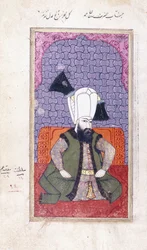 Porträt von Sultan Ahmed III