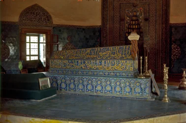 Grab des Sultans Mehmet Celebi I im grünen Mausoleum