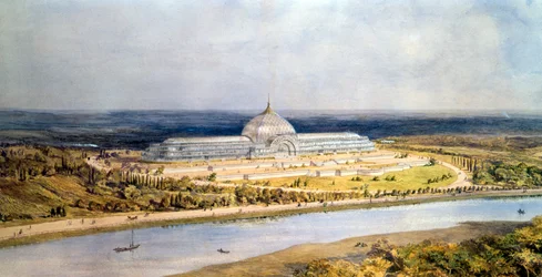 Entwurf für die Industrieausstellung, Wien, 1873, ca. 1830-1873