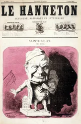 Sainte-Beuve - von Bernay, in „Le Hanneton“ vom 03.10.1867