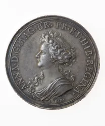 Medaille zur Erinnerung an britische Siege
