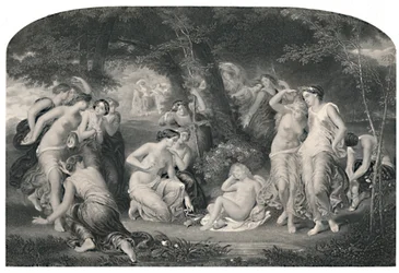 Entwaffnung des Cupido Sonett Cliv., ca. 1870